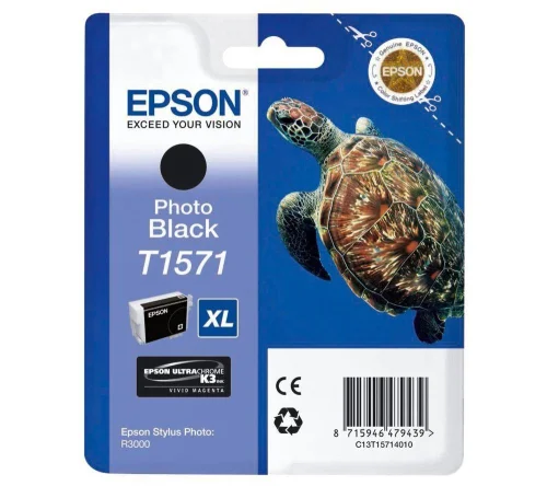 Ink cartridge Epson T1571 Photo Black Original 25.9ml, 2008715946479439