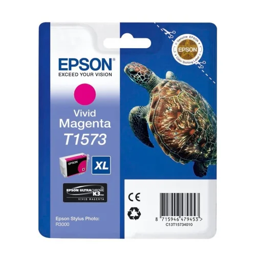 Ink cartridge Epson T1573 Vivid Magenta Original 25.9ml, 2008715946479453