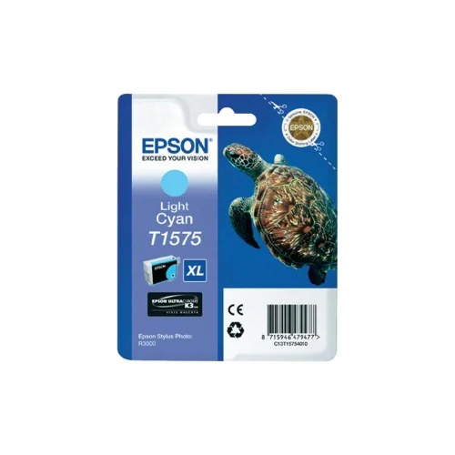 Патрон Epson T1575 Light Cyan оригинал 25.9ml, 2008715946479477