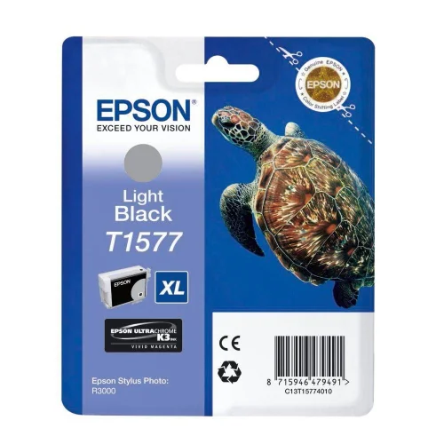 Ink cartridge Epson T1577 Light Black Original 25.9ml, 2008715946479491