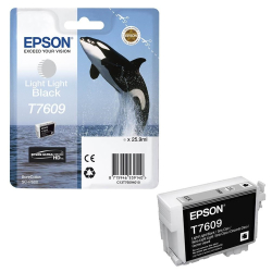 Ink cartridge Epson T7609 Light Light Black Original 25.9ml