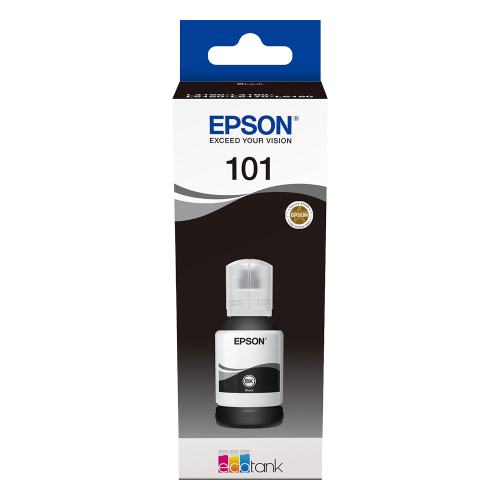 Ink bottle Epson 101 EcoTank Black 7.5k, 1000000000028911 02  — OK Office Ink bottle Epson 101 EcoTank Black 7.5k, 1000000000028911 02