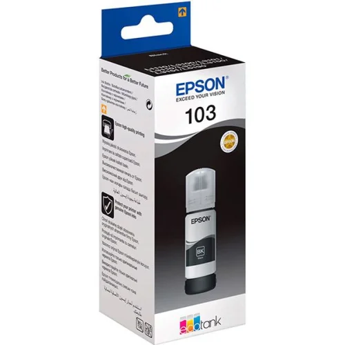 Ink bottle Epson 103 EcoTank Black 4.5k, 1000000000033042