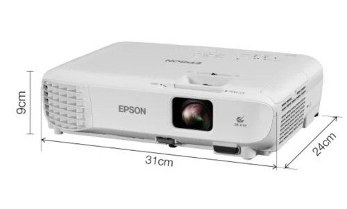 Мултимедиен проектор Epson EB-W06 бял, 2008715946680569 02 