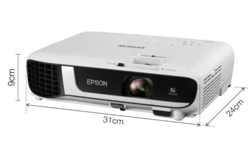 Мултимедиен проектор Epson EB-W51 WXGA бял, 2008715946680705 02 