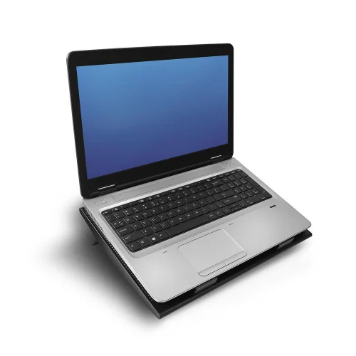 Охладител за лаптоп ACT, До 17', С два вентилатора, USB хъб, Черен, 2008716065491395 03 