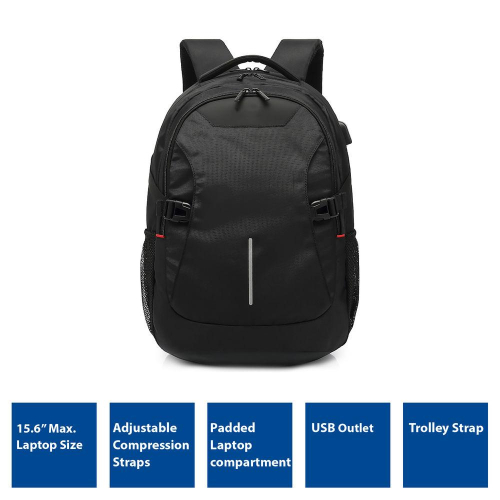 ACT Laptop Bag AC8530, up to 15.6', Black, 2008716065491647 02  — OK Office ACT Laptop Bag AC8530, up to 15.6', Black, 2008716065491647 02