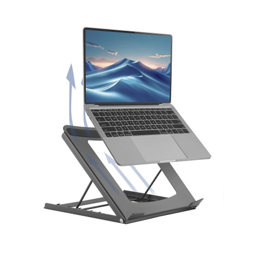 ACT Laptop stand AC8145, Black, 2008716065563337 02  — OK Office ACT Laptop stand AC8145, Black, 2008716065563337 02