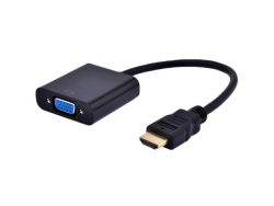 Адаптер Lanberg HDMI-A (м)-VGA (ж) аудио