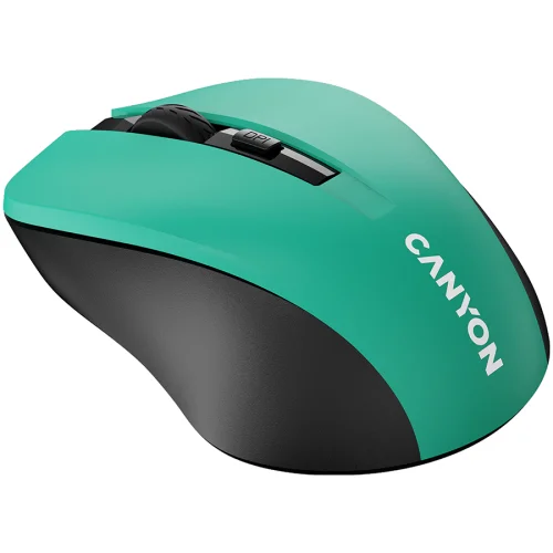 Безжична мишка Canyon MW-1, зелена, 2008717371865597 02 