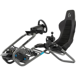 Геймърски стол Logitech G Edition Playseat Trophy, сив