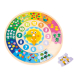 Дървен пъзел New classic Toys Часовник  2 в 1, 2+ години, 2008718446182533 05 