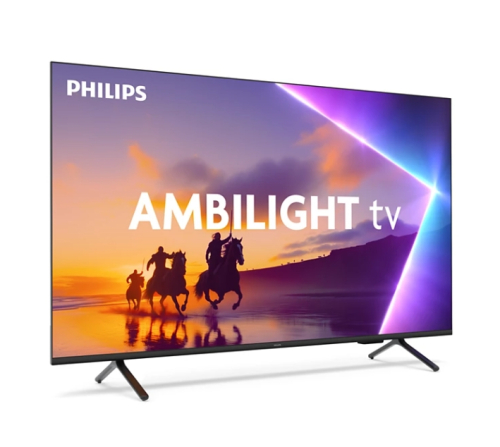 TV, Philips 50PUS8510/12, 50' 4K Ultra HD QLED, 3840x2160p, DVB-T/T2/T2-HD/C/S/S2, 60Hz, Ambilight 3, Pixel Precise UHD, 90% DCI, HDR+, Titan OS, Dolby Atmos, Dolby Digital, VRR, 3*HDMI, 2*USB, 802.11ac, 20W RMS, Black, 2008718863045817 02 