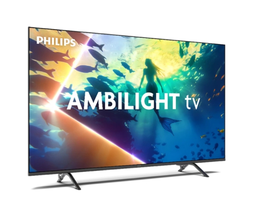 Телевизор, Philips 43PUS8010/12, 43' 4K UHD LED, 3840x2160p, 60Hz, DVB-T/T2/T2-HD/C/S/S2, 60Hz, Ambilight 3, Pixel Precise UHD, HDR+, Titan OS, Dolby Atmos & DTS:X, 3*HDMI, 2*USB, VRR, 802.11ac, BT 5.2, 20W RMS, Black, 2008718863046289 02 