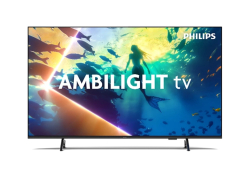 TV, Philips 50PUS8010/12, 50\" 4K UHD LED, 3840x2160p, 60Hz, DVB-T/T2/T2-HD/C/S/S2, 60Hz, Ambilight 3, Pixel Precise UHD, HDR+, Titan OS, Dolby Atmos & DTS:X, 3*HDMI, 2*USB, VRR, 802.11ac, BT 5.2, 20W RMS, Black
