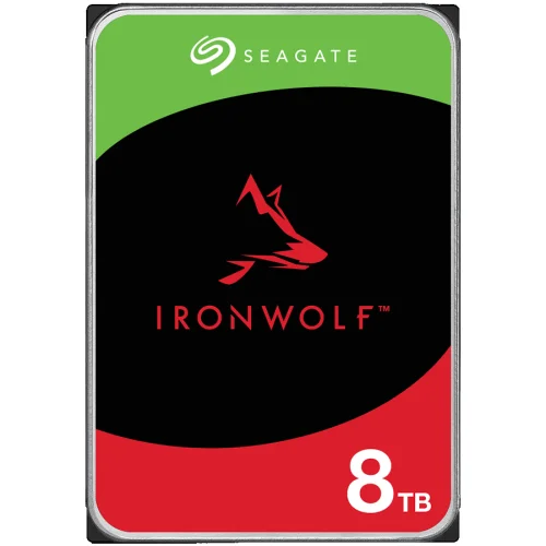 Твърд диск Seagate HDD IronWolf ST8000VN004, 8TB, 2008719706009812