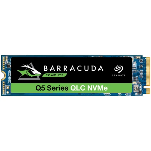 Seagate BarraCuda™ Q5, 500GB SSD, M.2 2280-S2 PCIe 3.0 NVMe, Read/Write: 2,300 / 900 MB/s, 2008719706027717