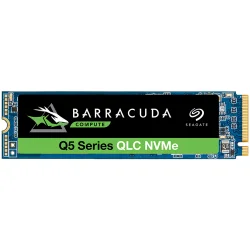 Seagate BarraCuda™ Q5, 2TB SSD, M.2 2280-S2 PCIe 3.0 NVMe, Read/Write: 2,400 / 1,800 MB/s