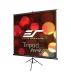 Elite Screen T100UWV1 Tripod, 100' (4:3), 203.2 x 152.4 cm, Black, 2008768180031260 02 