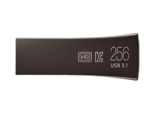 Памет USB 3.1 256GB Samsung BAR Plus тъмно сив, 2008801643230678 06 