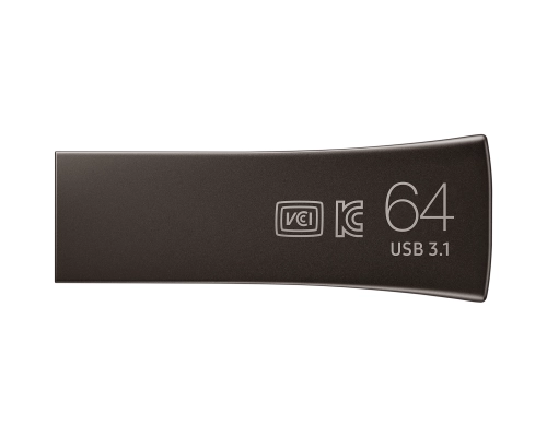 Памет USB 3.1 64GB Samsung BAR Plus тъмно сив, 2008801643230739 06 