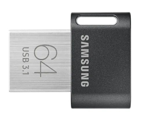 Памет USB USB 3.1 64GB Samsung FIT Plus черен, 2008801643233495