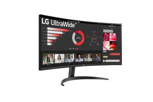 Gaming Monitor LG 34WR50QC-B, 34' UltraWide AG, Curved 21:9 VA Panel, 2008806084254368 04 