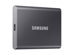Външен твърд диск Samsung SSD T7, 2TB, сив