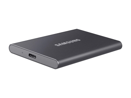Външен твърд диск Samsung SSD T7, 2TB, сив, 2008806090312380 04  — OK Office Външен твърд диск Samsung SSD T7, 2TB, сив, 2008806090312380 04