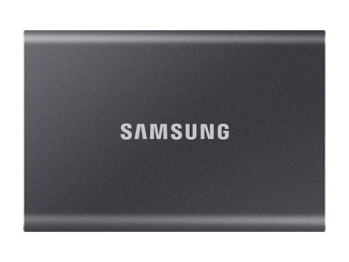 Външен твърд диск Samsung SSD T7, 2TB, сив, 2008806090312380 05  — OK Office Външен твърд диск Samsung SSD T7, 2TB, сив, 2008806090312380 05