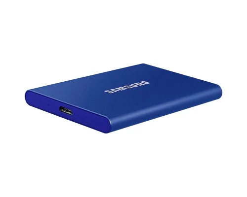 Външен SSD Samsung T7 2000GB USB-C, Син, 2008806090312403 02 