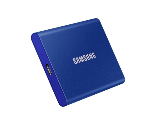Външен SSD диск Samsung T7 2TB син, 2008806090312403 02 