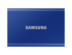 Външен твърд диск Samsung SSD T7 1TB син