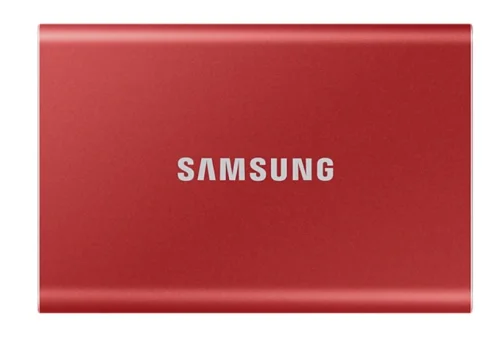 Външен SSD диск Samsung T7 Indigo Red SSD 2TB, USB-C, Червен, 2008806090312441