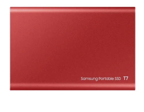 Външен SSD диск Samsung T7 Indigo Red SSD 2TB, USB-C, Червен, 2008806090312441 04 