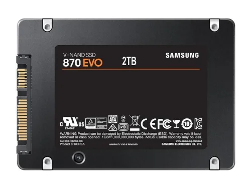 Solid State Drive (SSD) Samsung 870 EVO, 2TB, 2008806090545900 05 