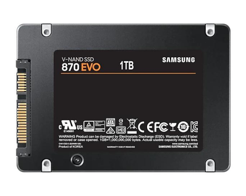 Твърд диск Samsung SSD 870 EVO, 1TB, 2008806090545917 05  — OK Office Твърд диск Samsung SSD 870 EVO, 1TB, 2008806090545917 05