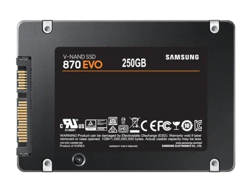 Solid State Drive (SSD) Samsung 870 EVO, 250GB, 2008806090545931 05 