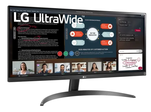 LG 29WP500-B, 29' UltraWide AG, IPS Panel Monitor, Black, 2008806091246417 03 