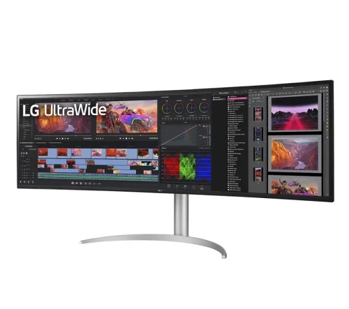 Монитор LG 49WQ95C-W, 49' Dual QHD 5K 5120x1440 nano IPS Panel, 2008806091661029 02 