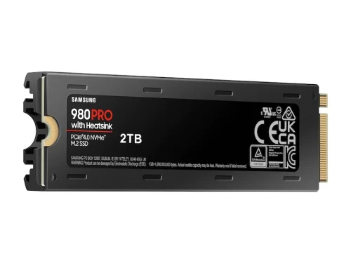 Solid State Drive (SSD) Samsung 980 PRO with Heatsink, 2TB, 2008806092837690 02 