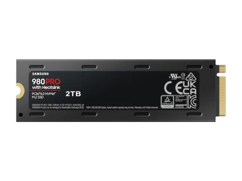 Solid State Drive (SSD) Samsung 980 PRO with Heatsink, 2TB, 2008806092837690 03 