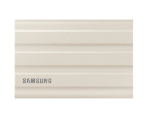 External SSD Samsung T7 Shield, 2TB USB-C, Moonrock Beige, 2008806092968462 02 