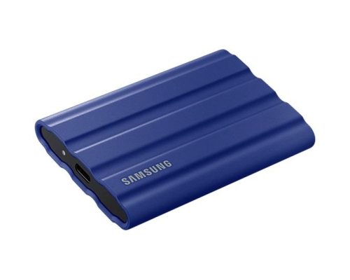 Външен твърд диск Samsung SSD T7 Shield, 1TB, син, 2008806092968479 05  — OK Office Външен твърд диск Samsung SSD T7 Shield, 1TB, син, 2008806092968479 05