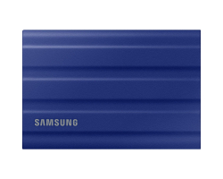 Външен SSD диск Samsung T7 Shield 1TB, син