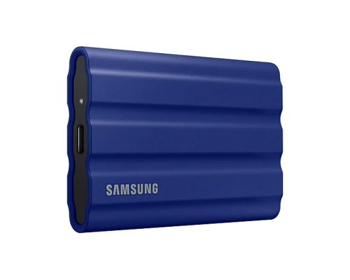 Външен твърд диск Samsung SSD T7 Shield, 2TB, син, 2008806092968486 02  — OK Office Външен твърд диск Samsung SSD T7 Shield, 2TB, син, 2008806092968486 02