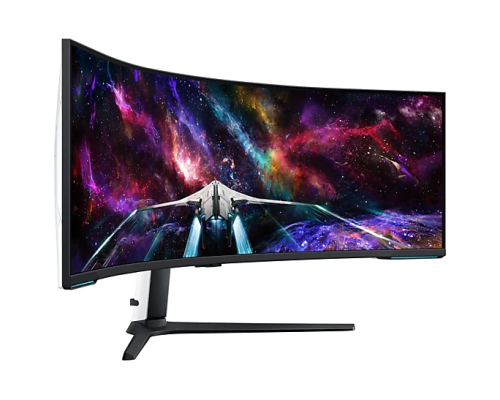 Геймърски монитор Samsung Odyssey G9, 57' VA 7680x2160, Curved, 2008806094972252 02 