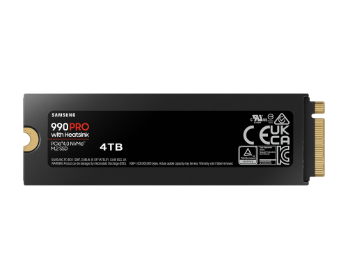 Твърд диск Samsung SSD 990 PRO, Heatsink, 4TB, 2008806095255811 02 