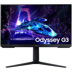 Геймърски монитор Samsung LS24DG300EUXEN G30D, 24\