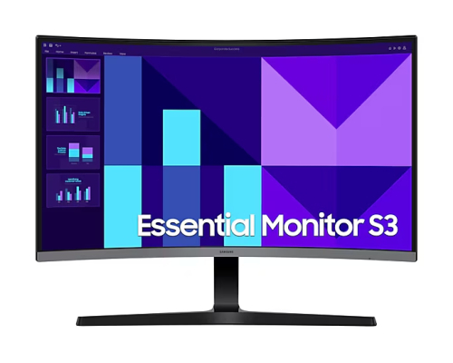 Samsung Monitor 27D392 27' VA FHD Curved, 2008806095845708 02 